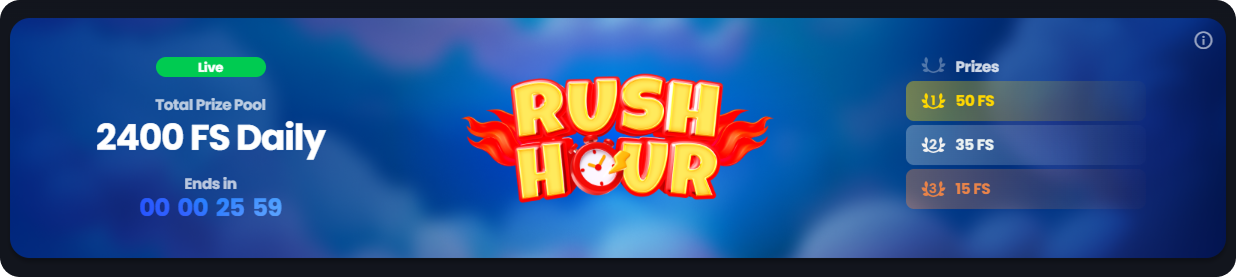 What is Rush Hour Tournament on Bitkingz? Rush Hour Tournament